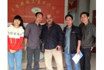 約旦圓鋼矯直機(jī)客戶-提供強大的服務(wù)支持！