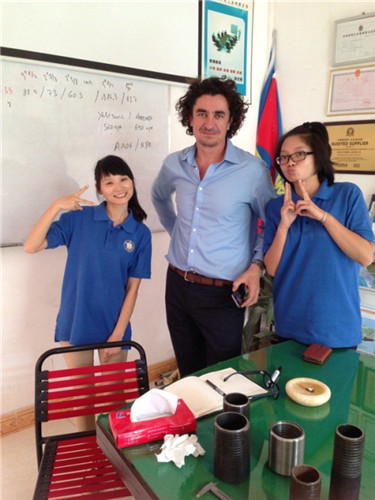 法國客戶-機械設備質(zhì)量優(yōu)良